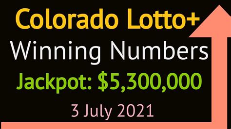 lottery colorado winning numbers|Colorado Lotto+ .